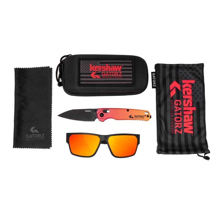 Kershaw Triple-Knife Horizontal Display Stand